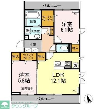 Dルーム大泉学園の物件間取画像
